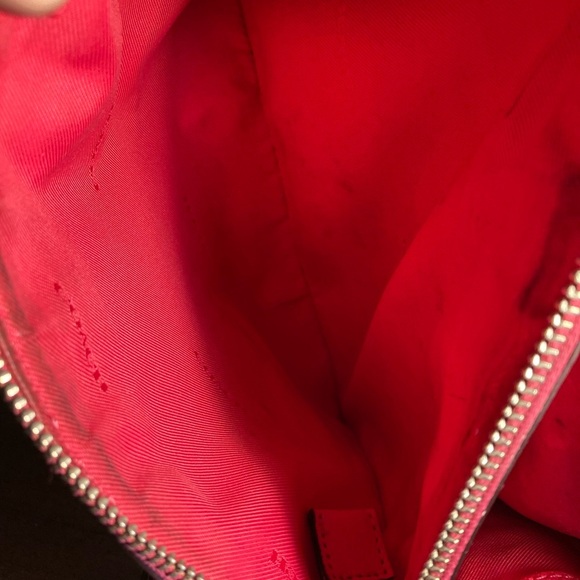 COACH PINK LEATHER SATCHEL TOTE SHOULDERBAG - Picture 7 of 13